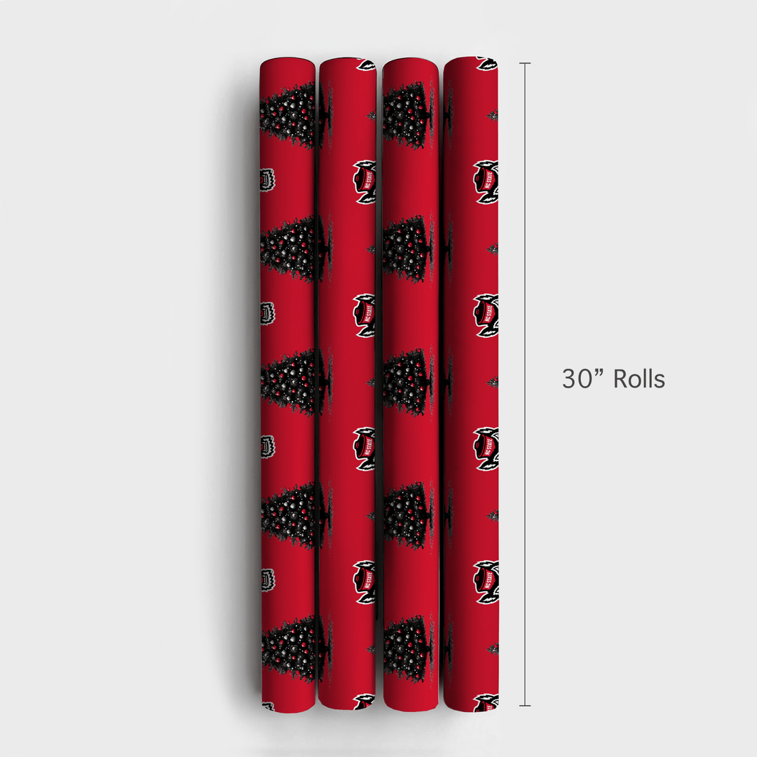 Wolfpack Holiday Tree - Wrapping Paper - Aspen & Arlo