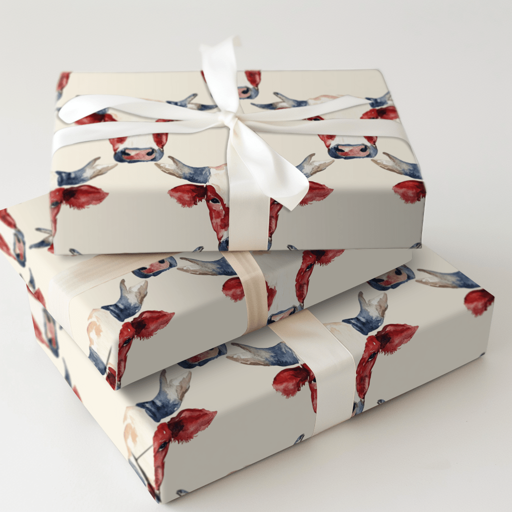 Smoky Horns - Wrapping Paper - Aspen & Arlo