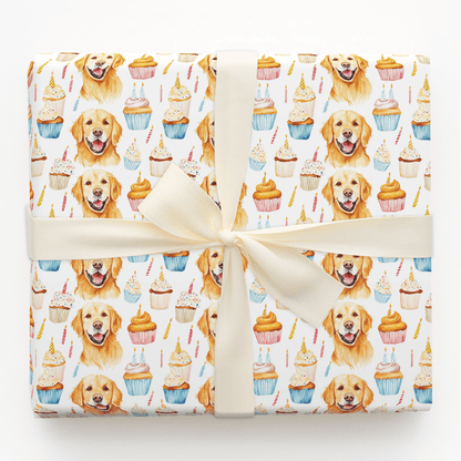 Pup Cake - Wrapping Paper - Aspen & Arlo