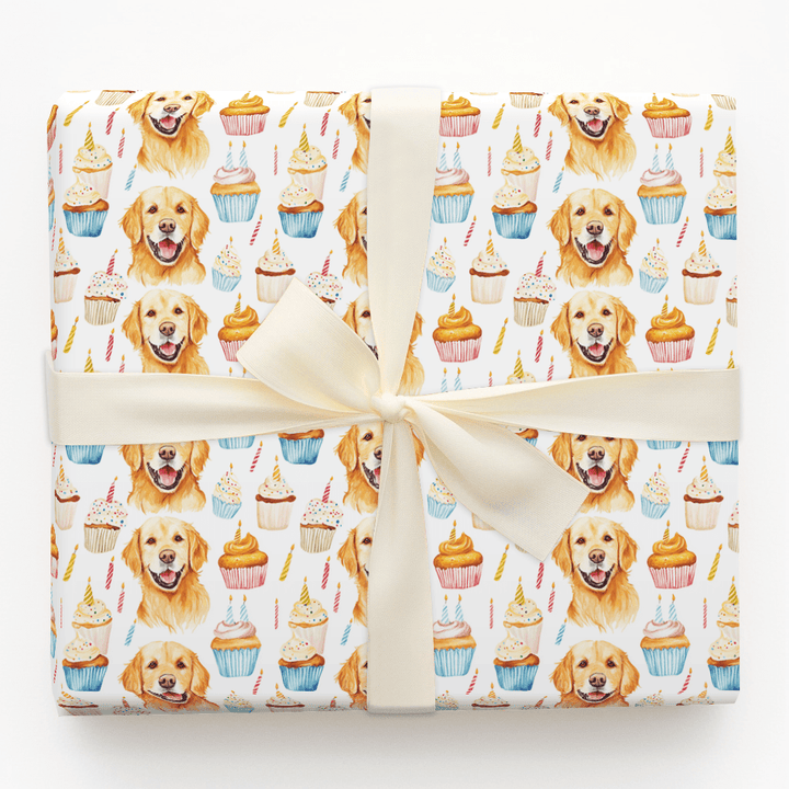 Pup Cake - Wrapping Paper - Aspen & Arlo