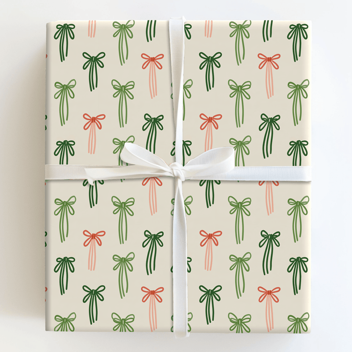 Simple Ribbon Doodles - Wrapping Paper - Aspen & Arlo