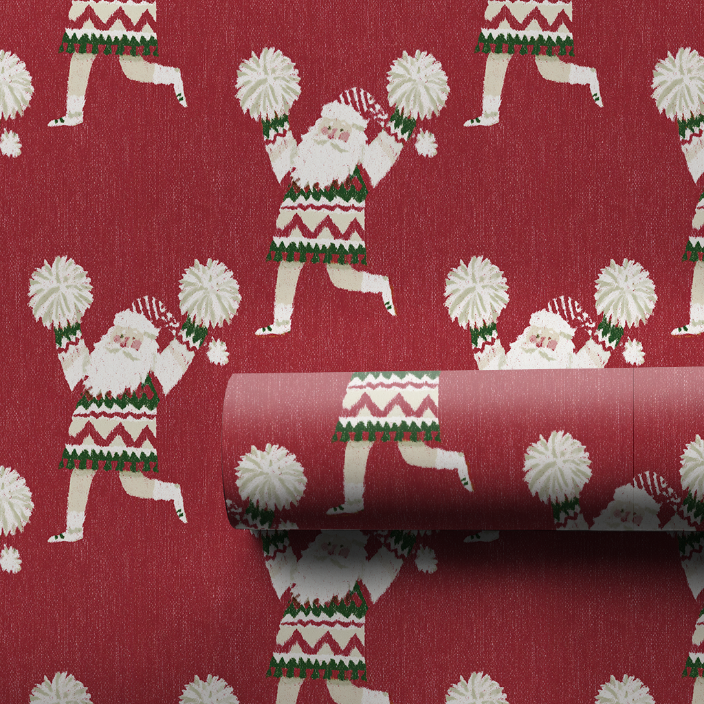 Santa On The Sideline