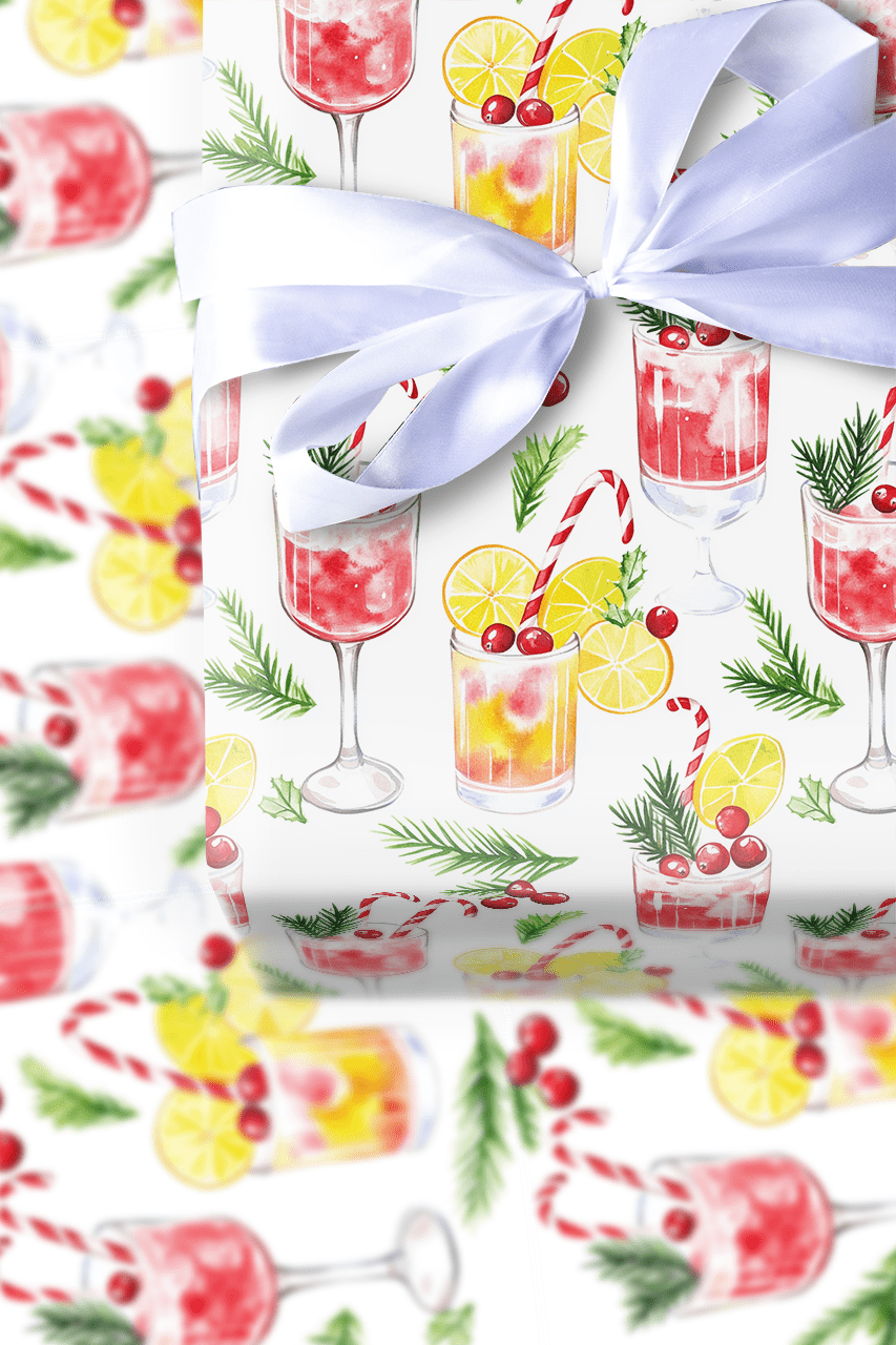 North Pole Punch - Wrapping Paper - Aspen & Arlo