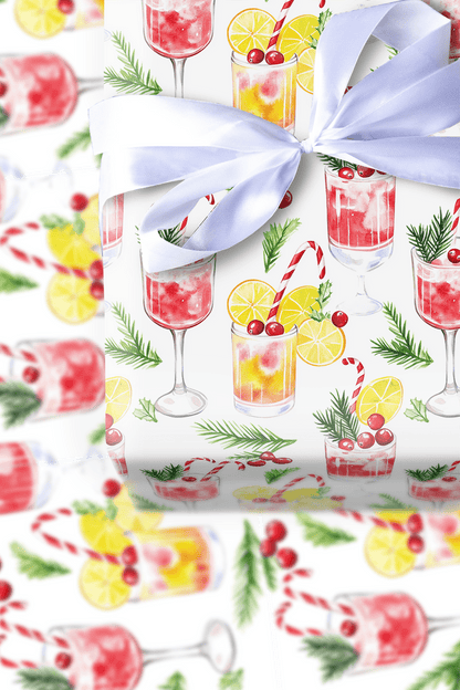 North Pole Punch - Wrapping Paper - Aspen & Arlo