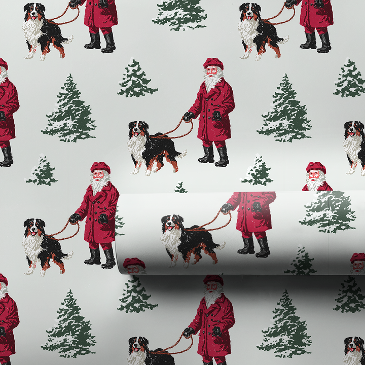 On a Walk with Santa