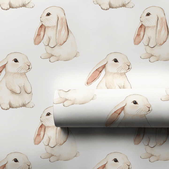 Little Cuddle Bunny - Wrapping Paper - Aspen & Arlo