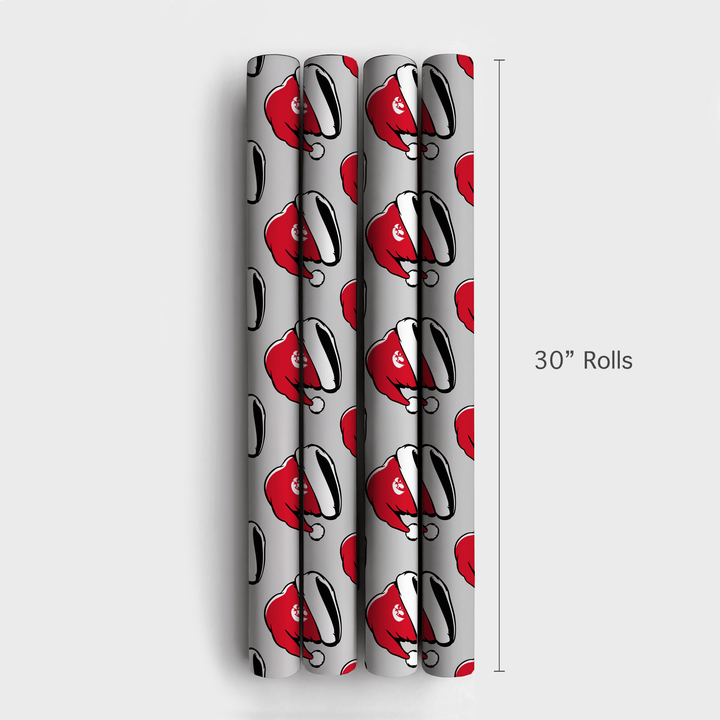 Ho Ho Hawks - Wrapping Paper - Aspen & Arlo