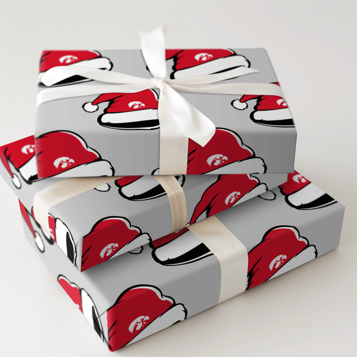 Ho Ho Hawks - Wrapping Paper - Aspen & Arlo