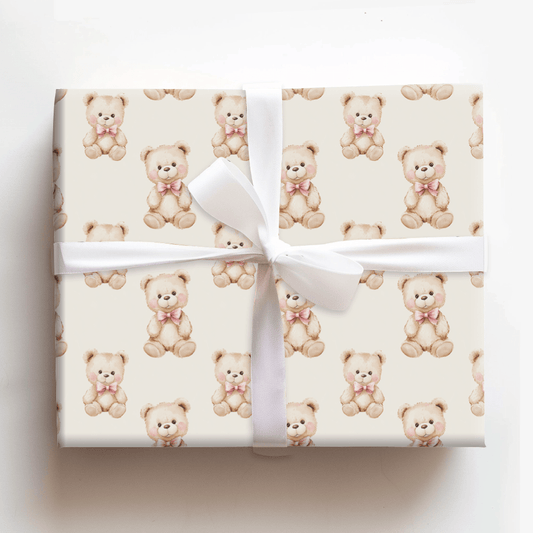 Cuddles and Bows - Wrapping Paper - Aspen & Arlo
