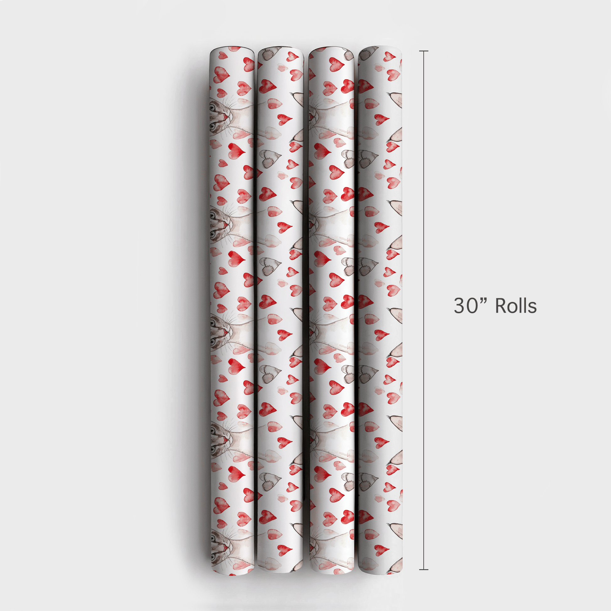 Oriental Shorthair Valentine - Wrapping Paper - Aspen & Arlo