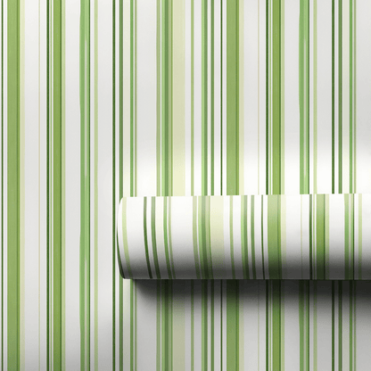 Greenhouse Stripe - Wrapping Paper - Aspen & Arlo