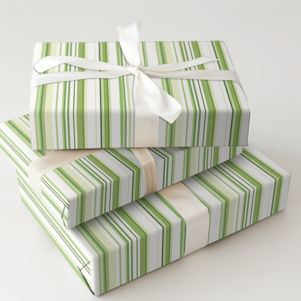 Greenhouse Stripe - Wrapping Paper - Aspen & Arlo