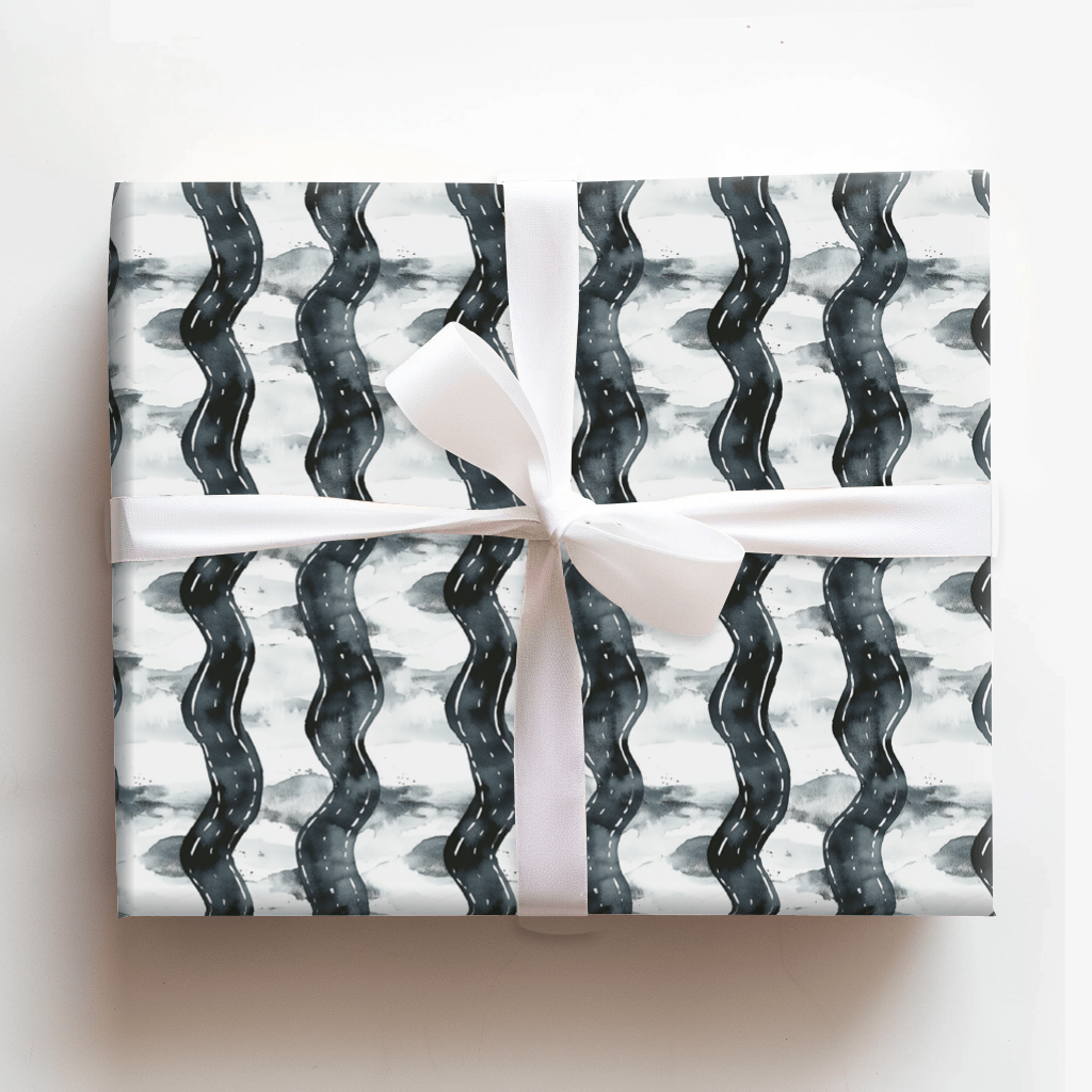 Paving the Way - Wrapping Paper - Aspen & Arlo