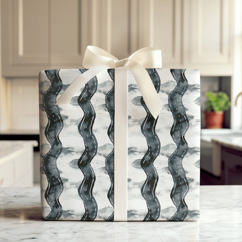 Paving the Way - Wrapping Paper - Aspen & Arlo