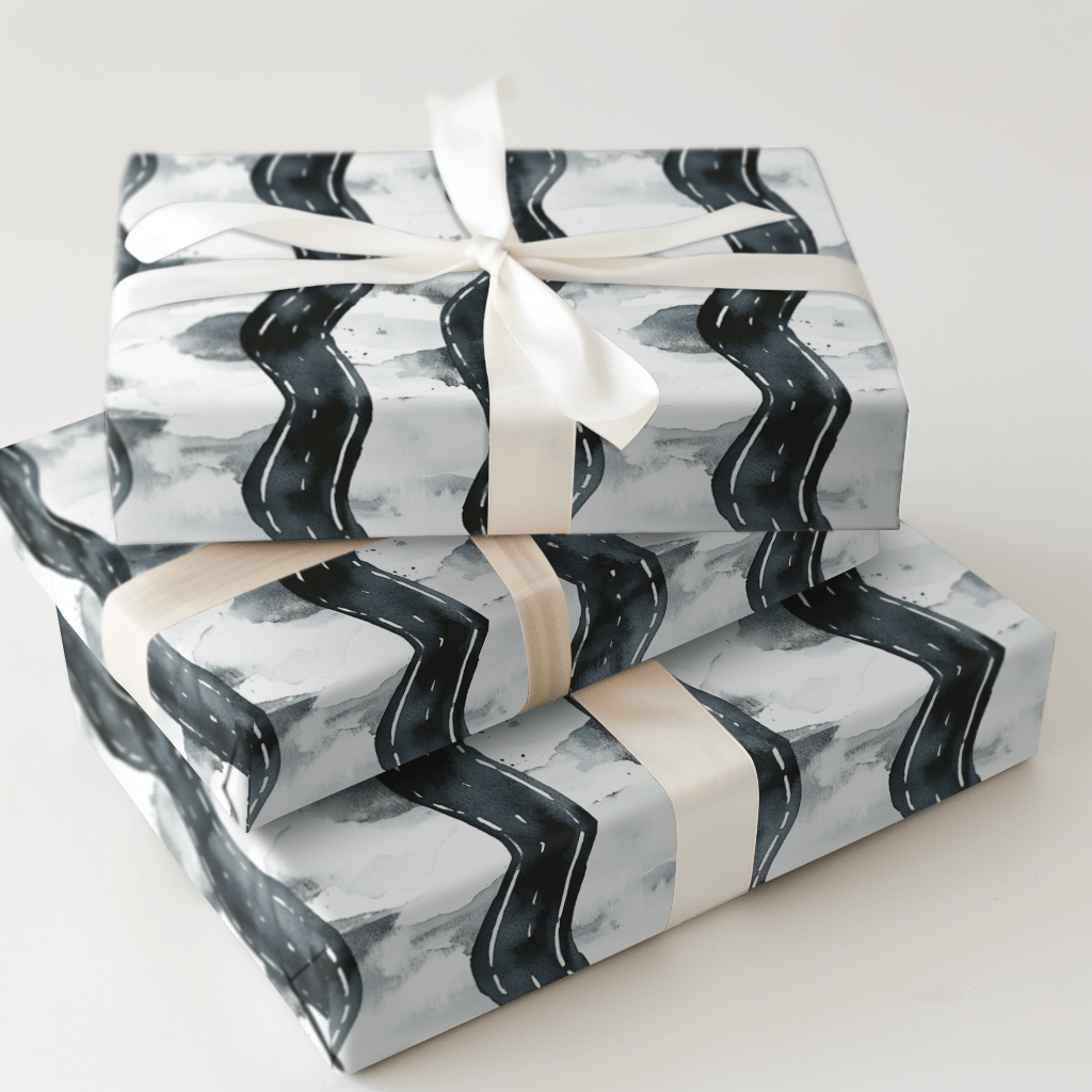 Paving the Way - Wrapping Paper - Aspen & Arlo