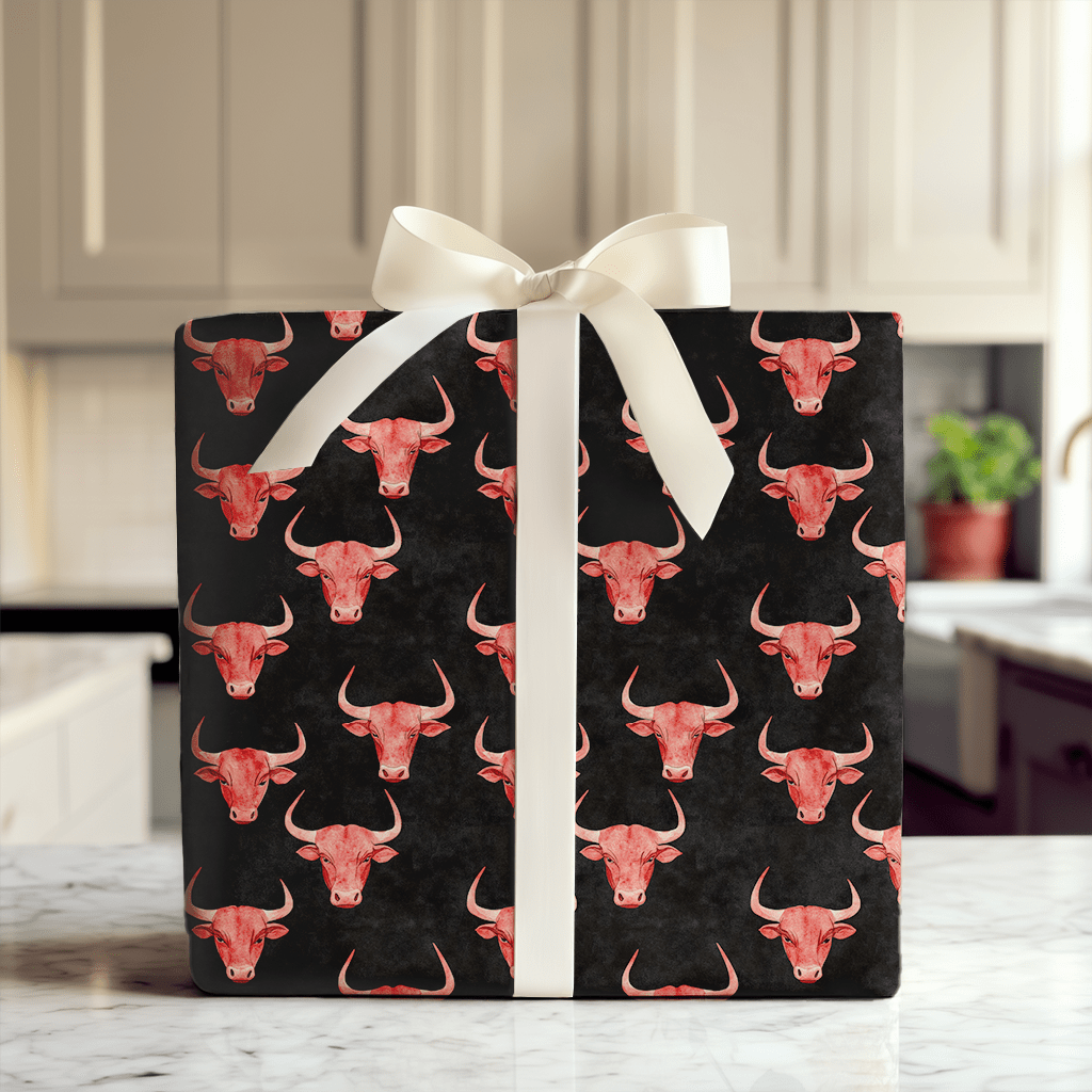 Firehorns - Wrapping Paper - Aspen & Arlo