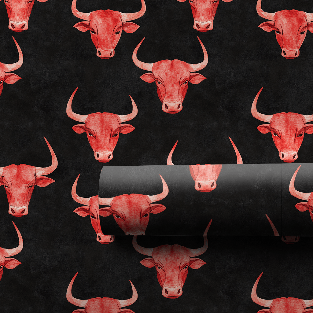 Firehorns - Wrapping Paper - Aspen & Arlo