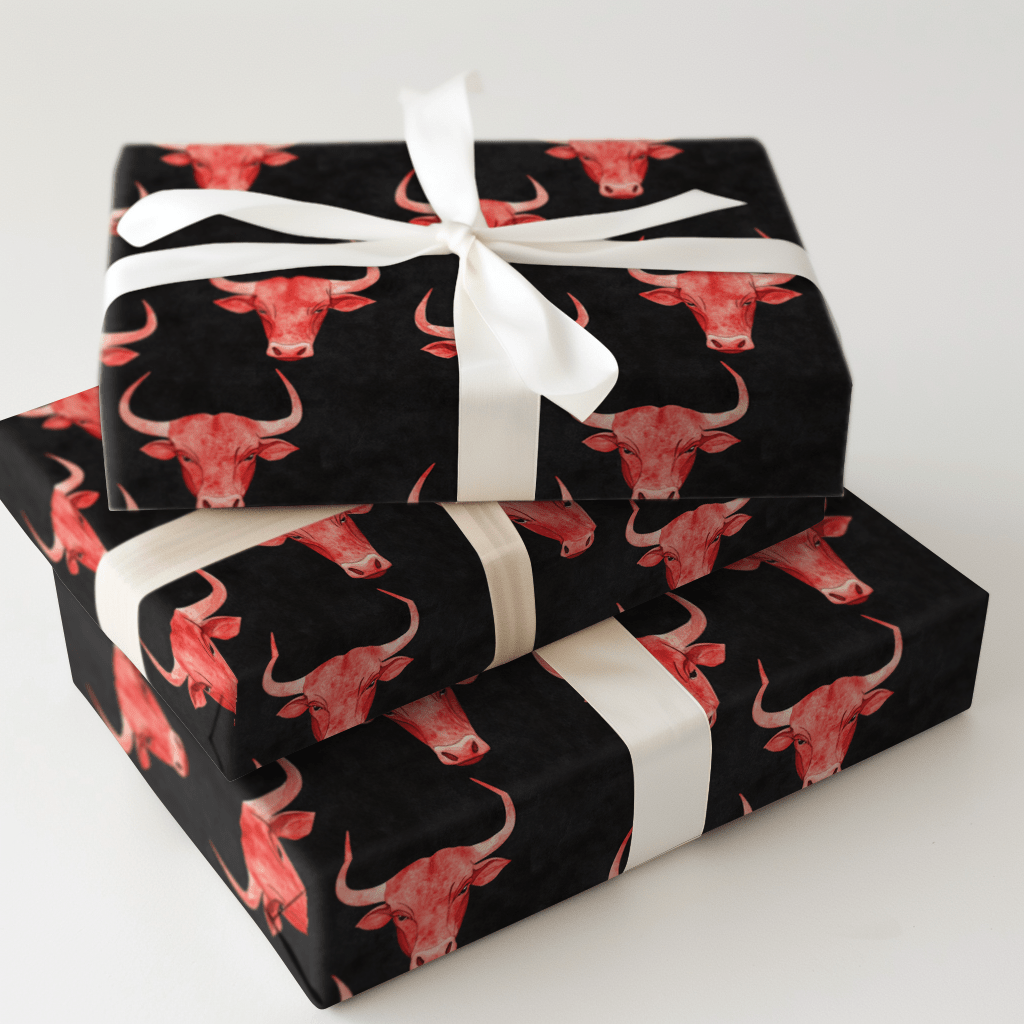 Firehorns - Wrapping Paper - Aspen & Arlo