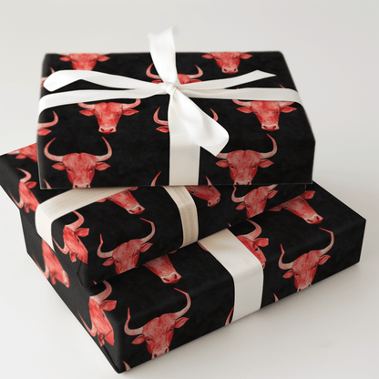 Firehorns - Wrapping Paper - Aspen & Arlo