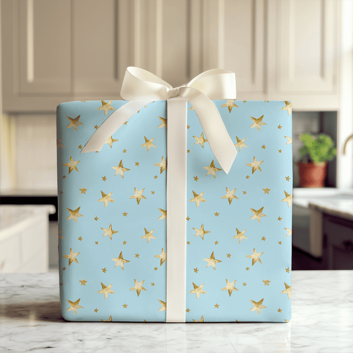 Golden Nightlight - Wrapping Paper - Aspen & Arlo
