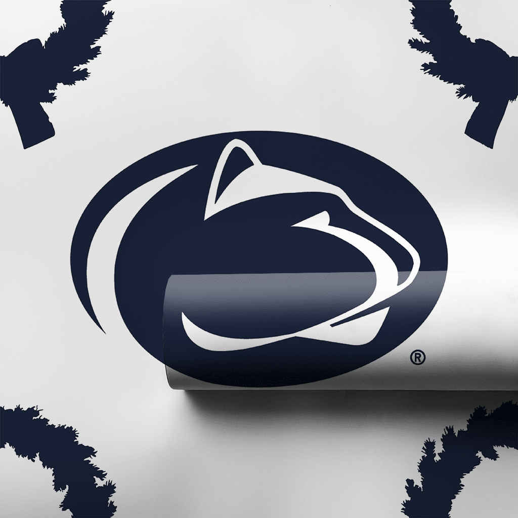 Penn State Wreath - Wrapping Paper - Aspen & Arlo