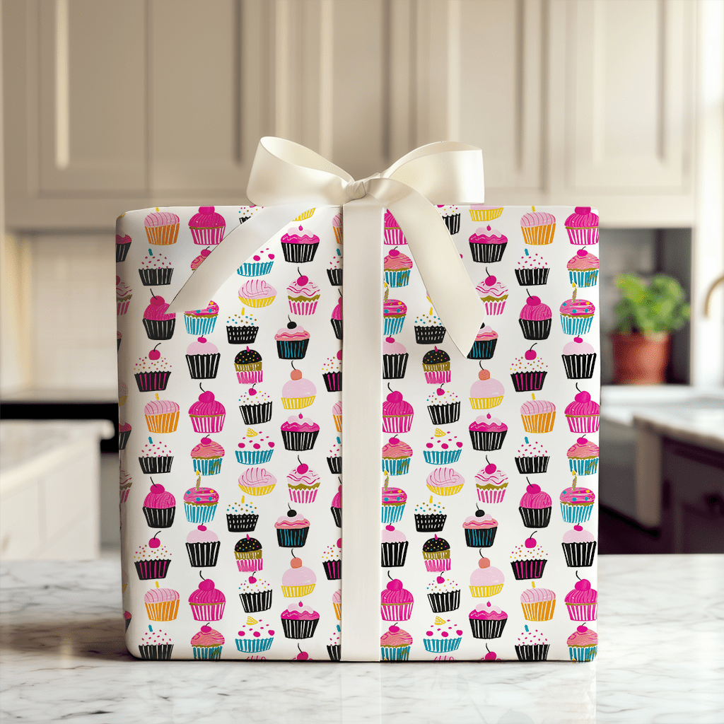 Cupcake Craze - Wrapping Paper - Aspen & Arlo