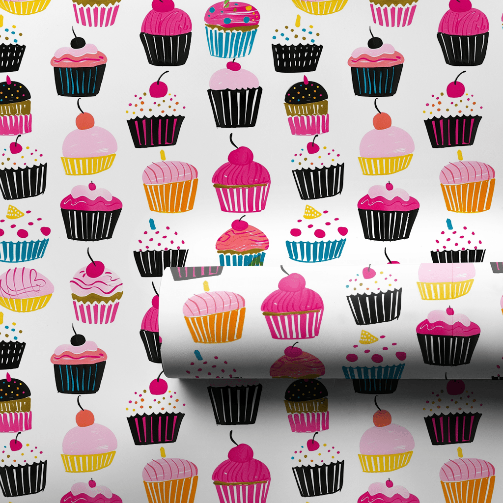 Cupcake Craze - Wrapping Paper - Aspen & Arlo