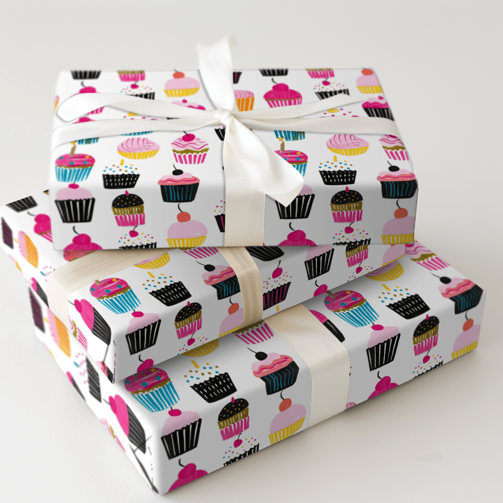 Cupcake Craze - Wrapping Paper - Aspen & Arlo