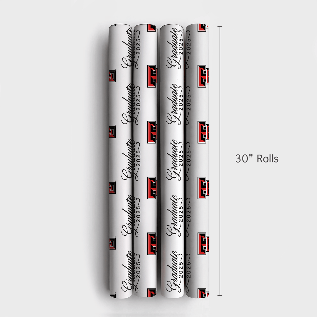 Texas Tech Graduate - Wrapping Paper - Aspen & Arlo