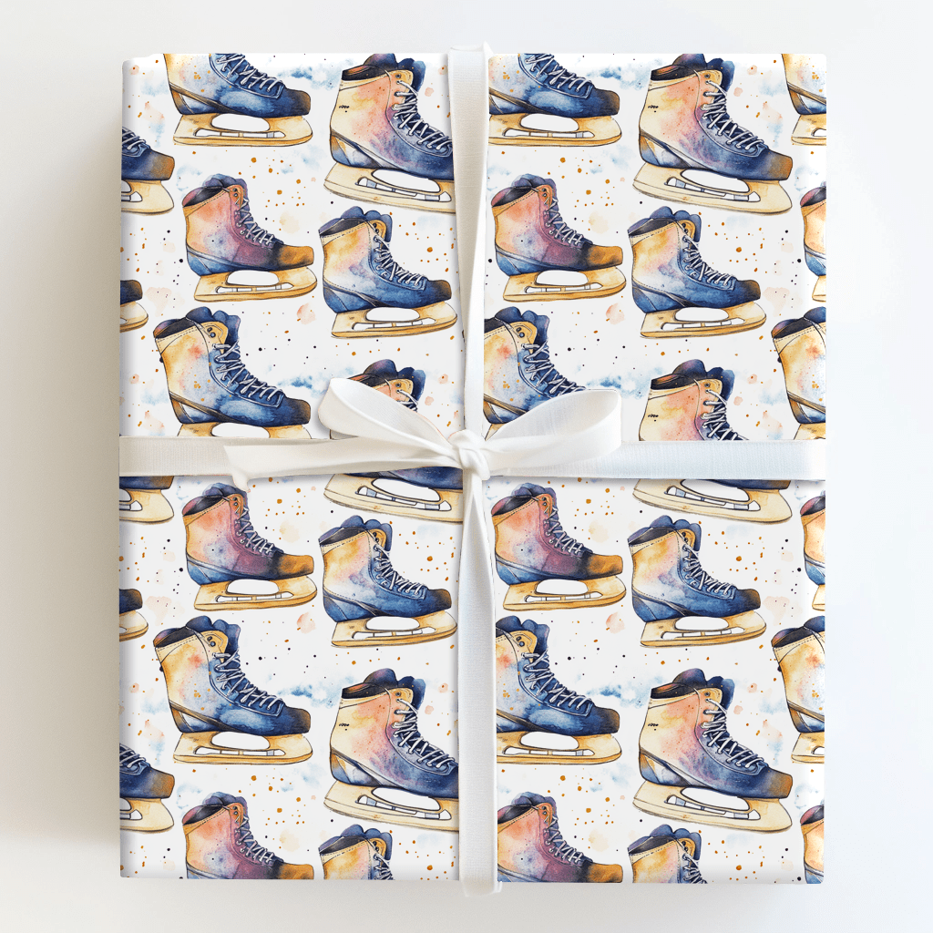 Speed Skate - Wrapping Paper - Aspen &amp; Arlo