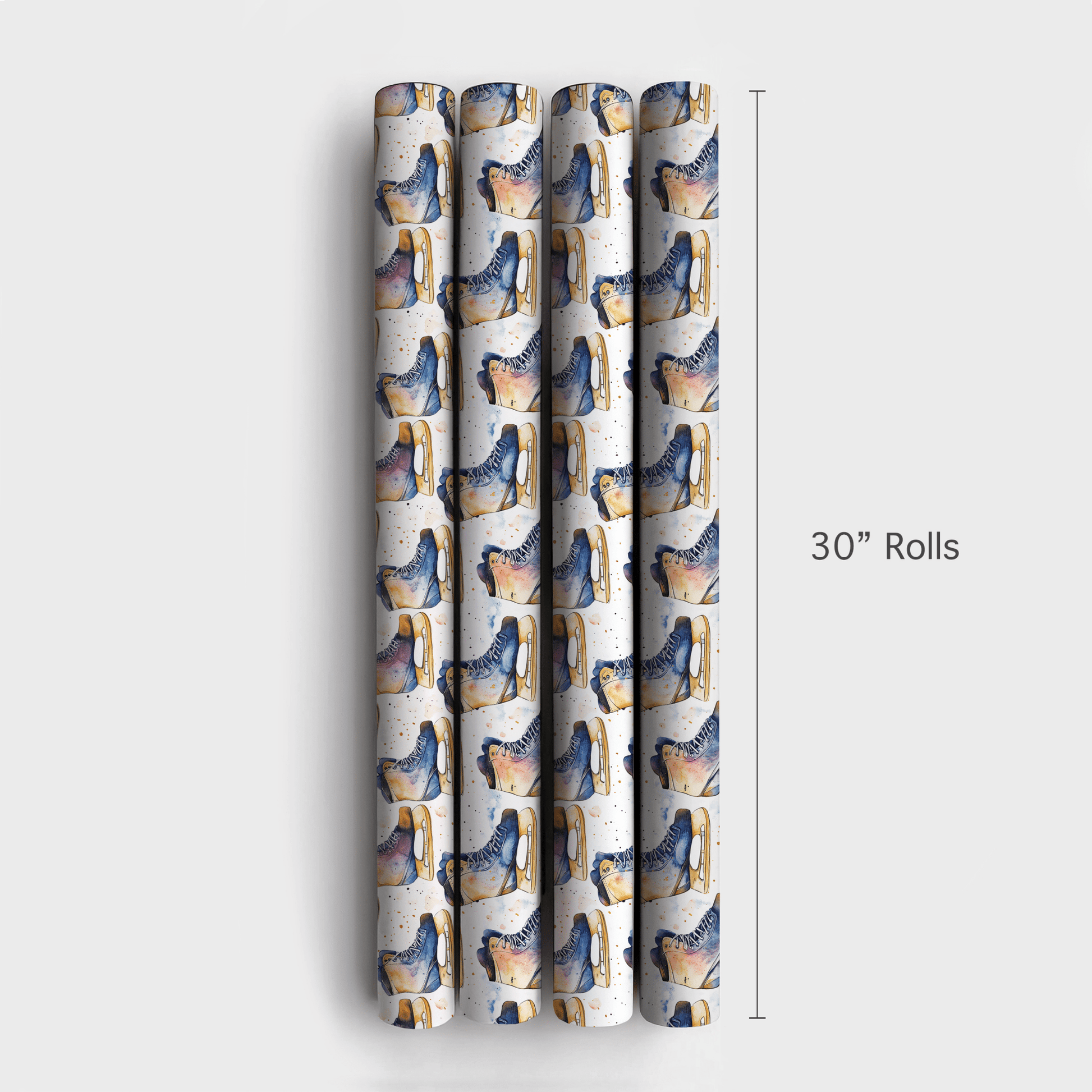 Speed Skate - Wrapping Paper - Aspen &amp; Arlo