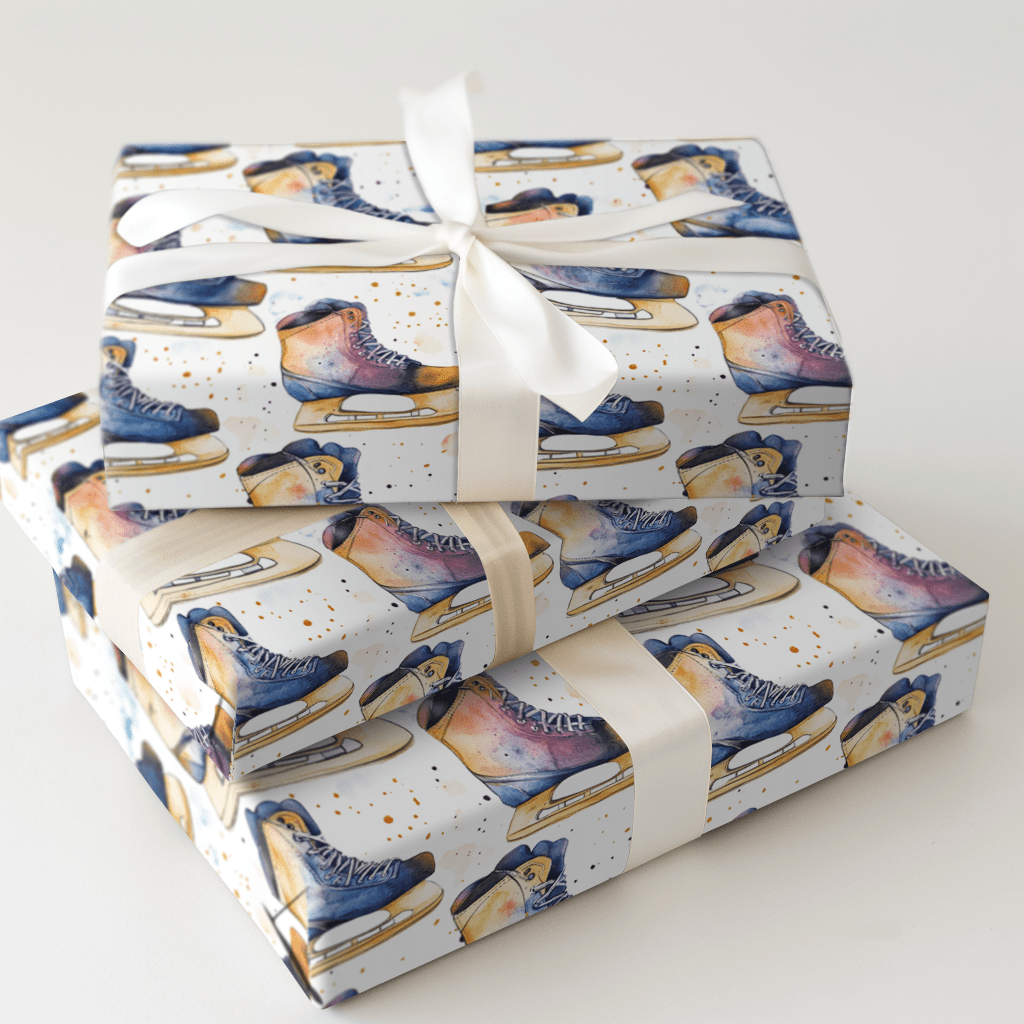 Speed Skate - Wrapping Paper - Aspen &amp; Arlo