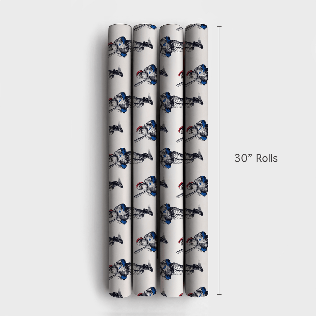 Holiday Homers in Lexington - Wrapping Paper - Aspen & Arlo