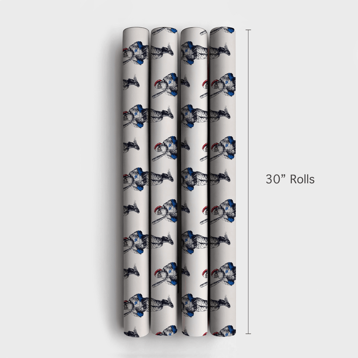 Holiday Homers in Lexington - Wrapping Paper - Aspen & Arlo