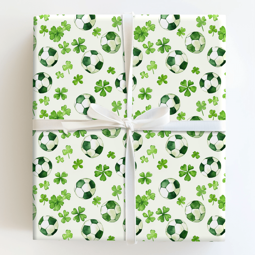 Clover and Kicks - Wrapping Paper - Aspen & Arlo
