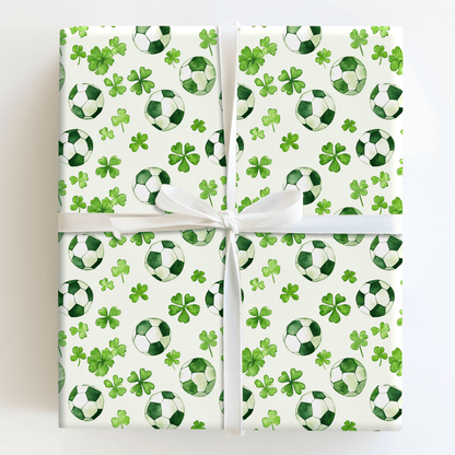 Clover and Kicks - Wrapping Paper - Aspen & Arlo