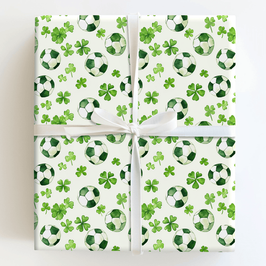 Clover and Kicks - Wrapping Paper - Aspen & Arlo