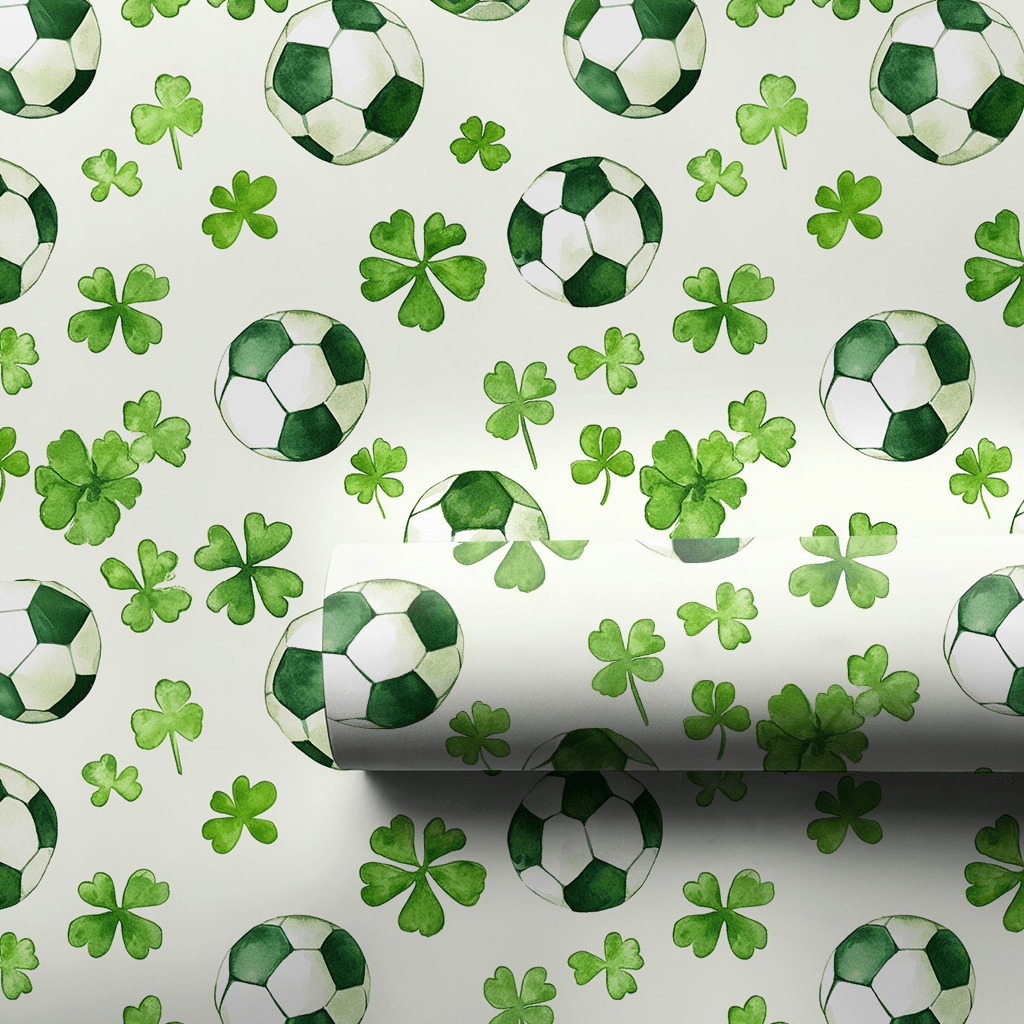 Clover and Kicks - Wrapping Paper - Aspen & Arlo