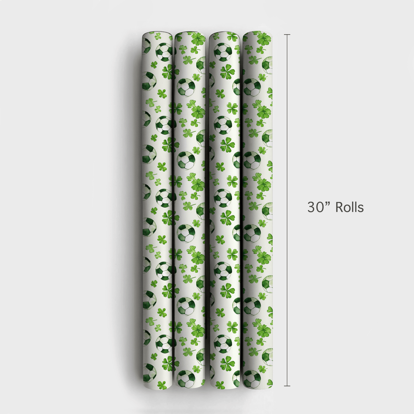 Clover and Kicks - Wrapping Paper - Aspen & Arlo
