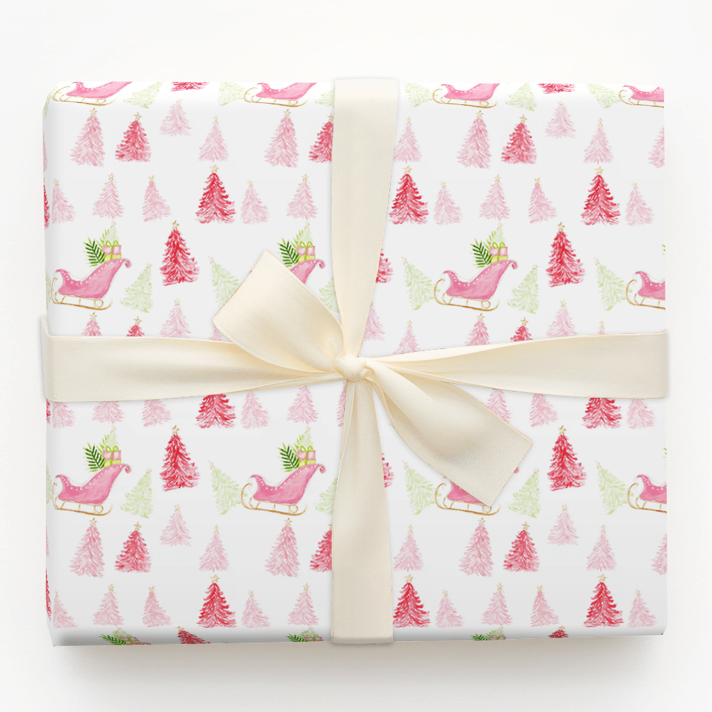 Sleigh Bells - Wrapping Paper - Aspen & Arlo