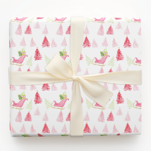 Sleigh Bells - Wrapping Paper - Aspen & Arlo