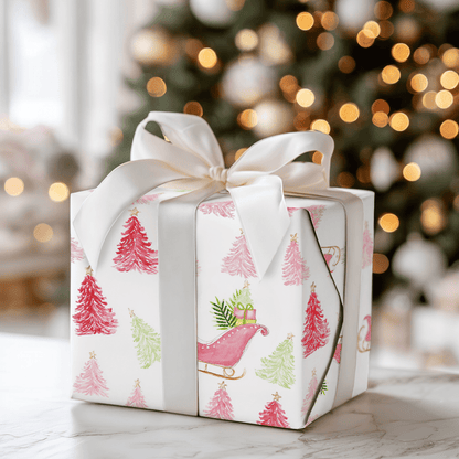 Sleigh Bells - Wrapping Paper - Aspen & Arlo