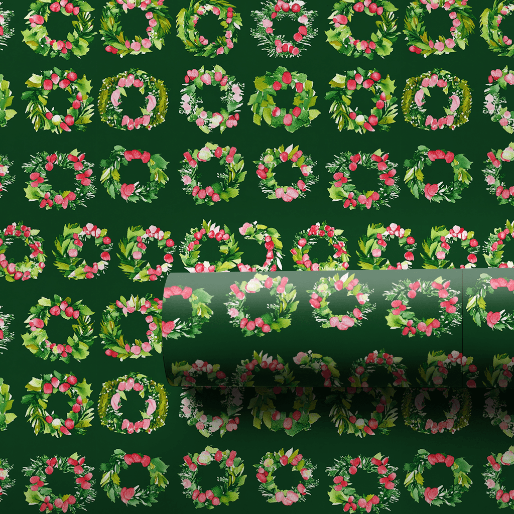 Wreath It and Weep - Wrapping Paper - Aspen & Arlo