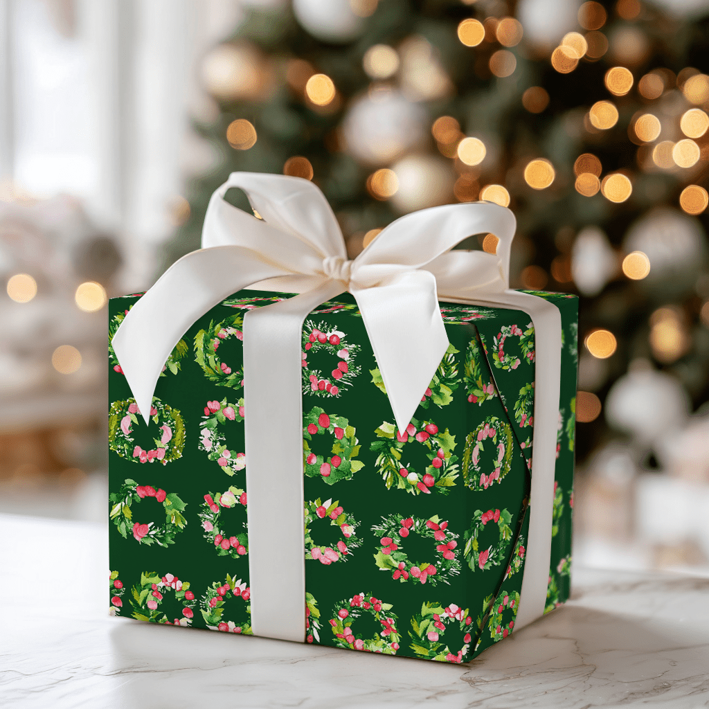 Wreath It and Weep - Wrapping Paper - Aspen & Arlo