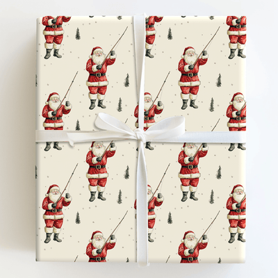 Gone Fishmas - Wrapping Paper - Aspen & Arlo