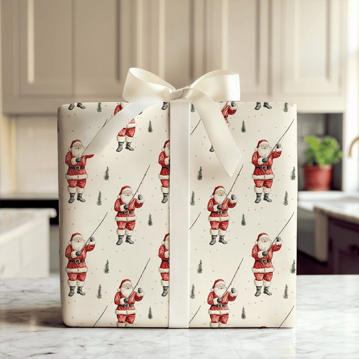Gone Fishmas - Wrapping Paper - Aspen & Arlo