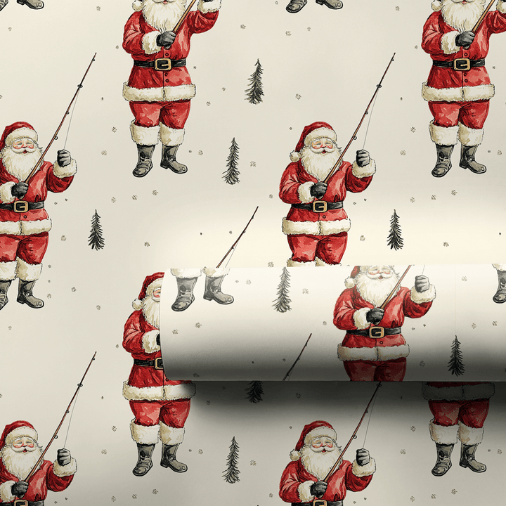 Gone Fishmas - Wrapping Paper - Aspen & Arlo