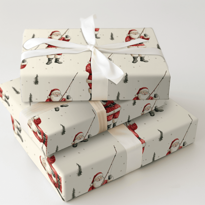 Gone Fishmas - Wrapping Paper - Aspen & Arlo