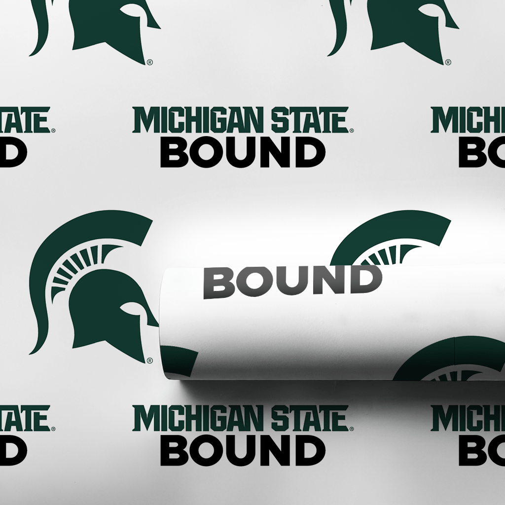 MSU Bound - Wrapping Paper - Aspen & Arlo