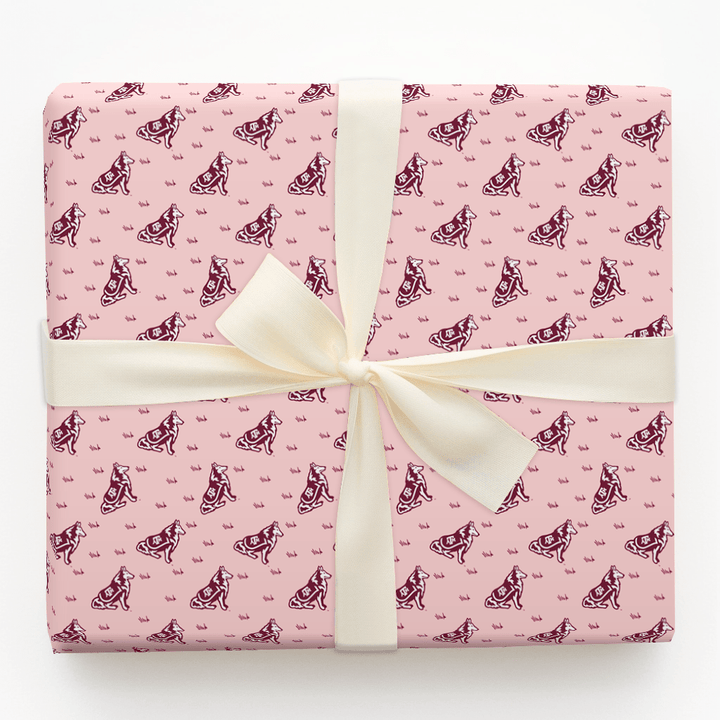 Mini Aggie Bark - Wrapping Paper - Aspen & Arlo